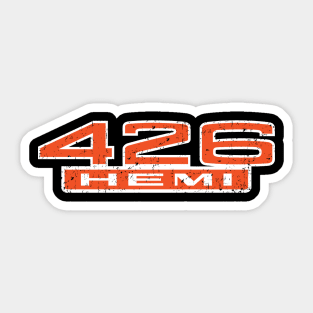 426ci Hemi 1970 Mopar Sticker